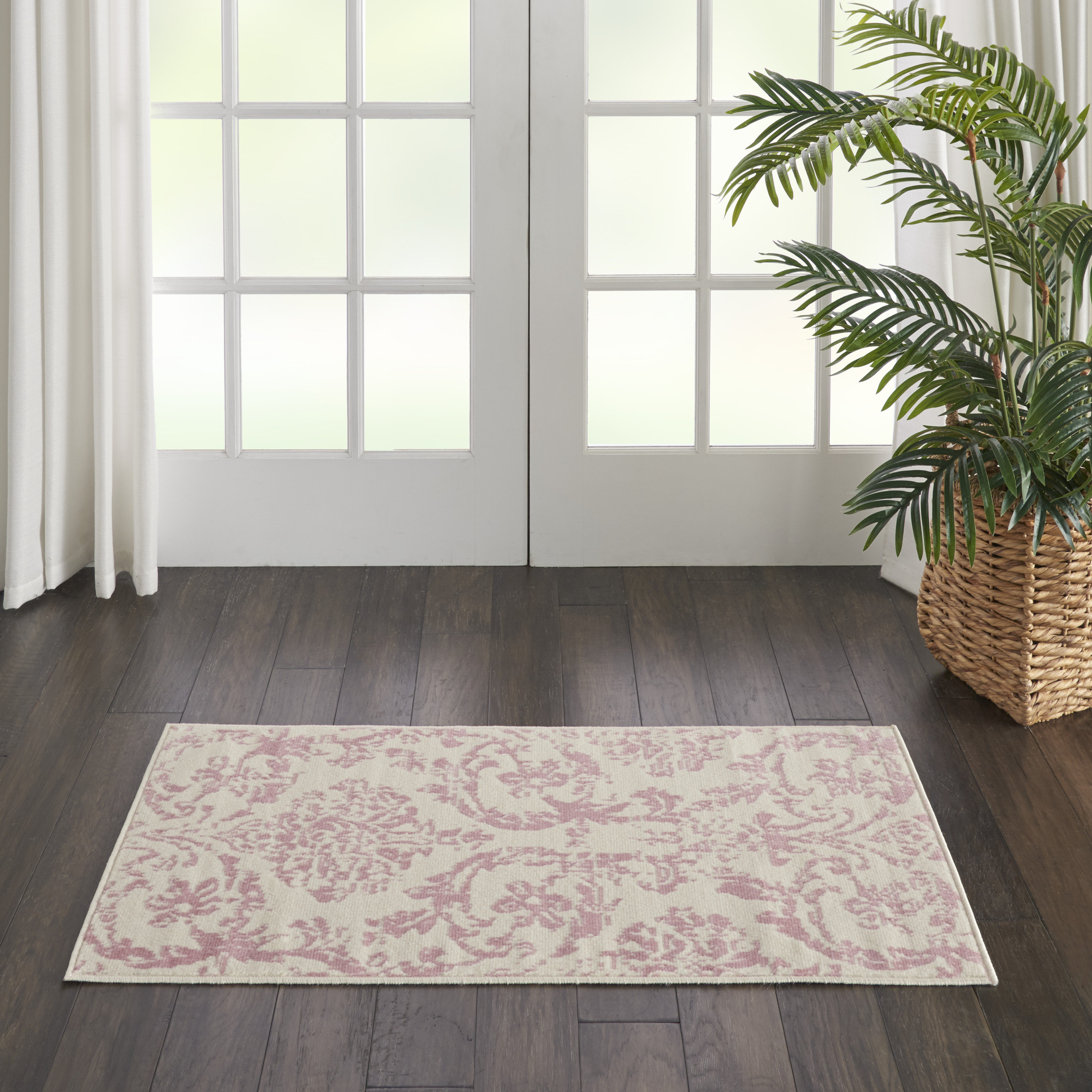 One Allium Way® Sheron Contemporary Modern Ivory Area Rug | Wayfair