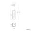 Cambridge Transparent Outdoor Metal Hanging Lantern