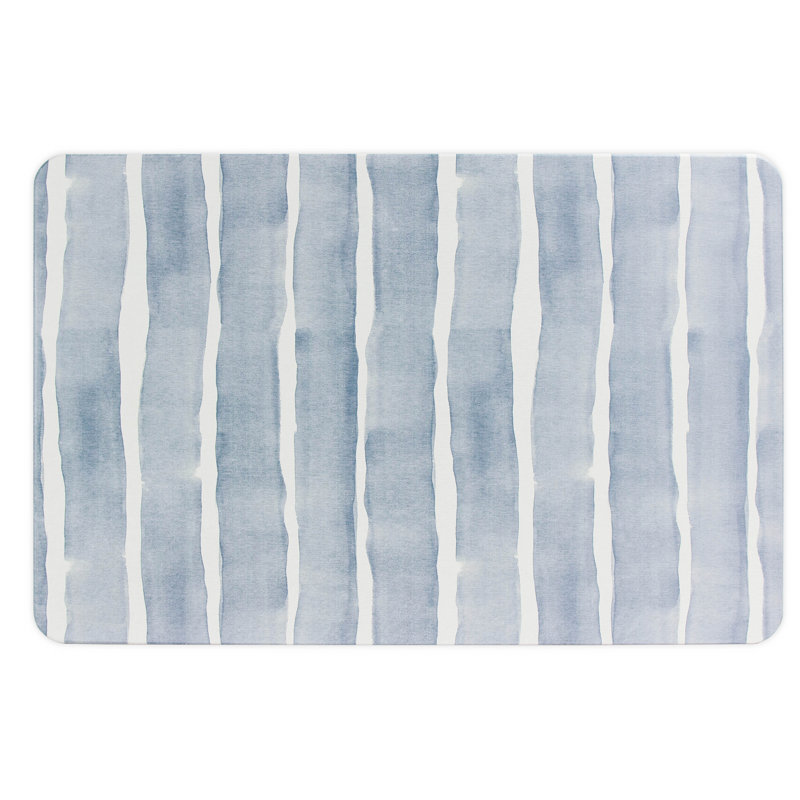 Tapis à séchage rapide Camila Blue Stone