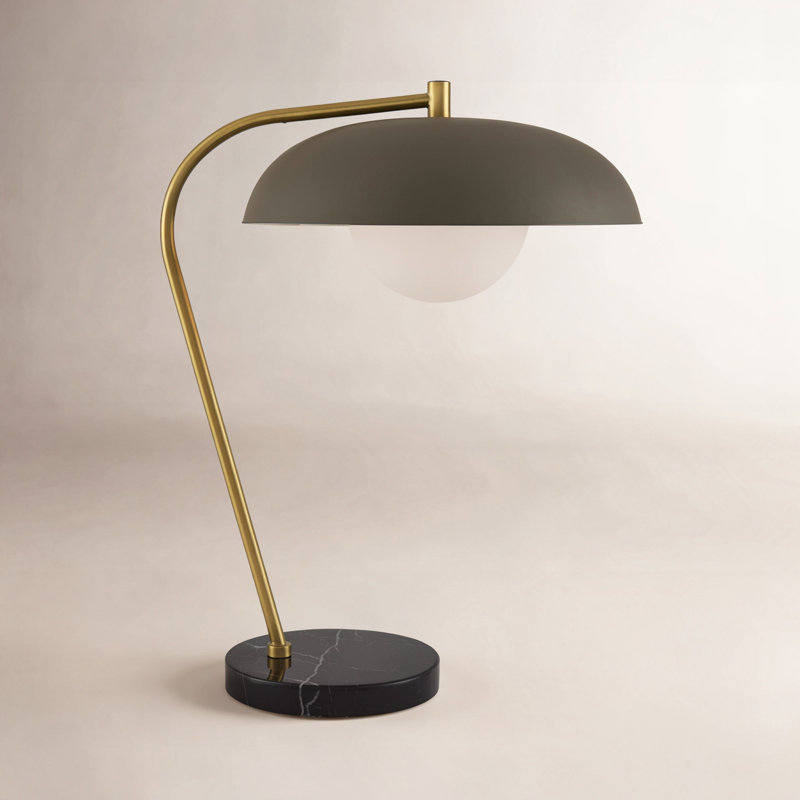Farmington Table Lamp, Black, Green