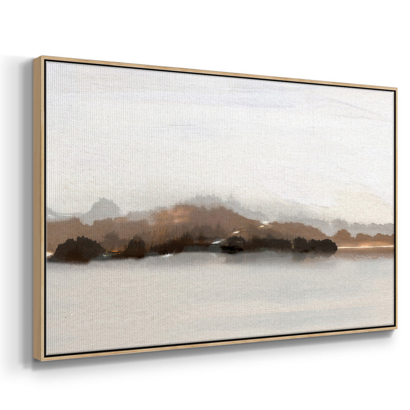 Slauson Mountain At Dusk, reproduction d'art sur toile, H 17 po x l 25 po x P 2 po, Naturel