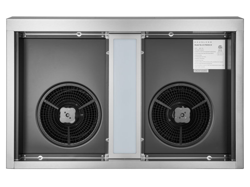 30" UC-PS60 860 CFM Ducted Under Cabinet Range Hood with Baffle Filters LED In Stainless Steel