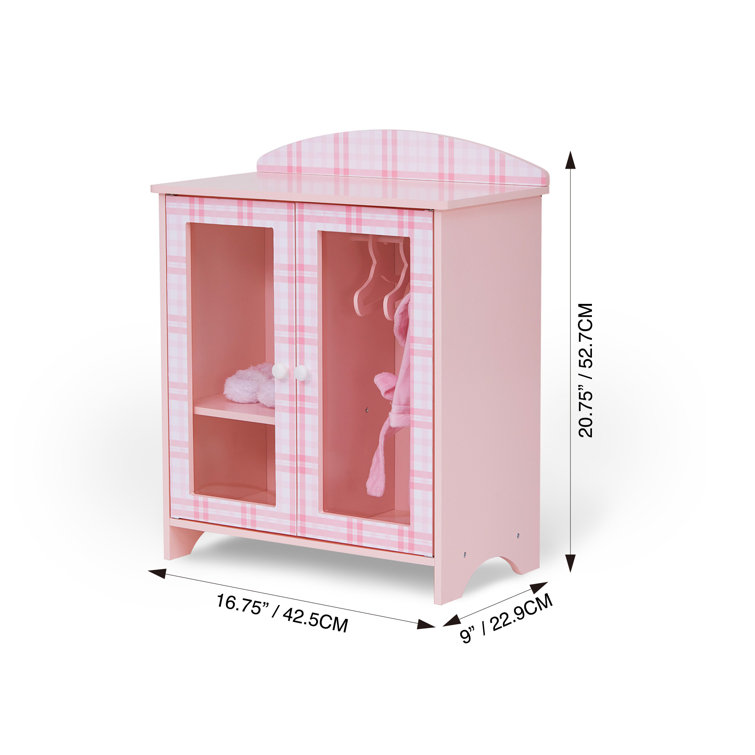 Olivia's Little World Wooden Baby Doll 6-in-1 Changing Station