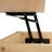 Rattan Lift-Top Coffee Table with Hidden Storage & Open Shelf