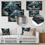 Childs Moonlight Nursery 2 - Art mural en métal pour chambre de bébé MT135546-922686000