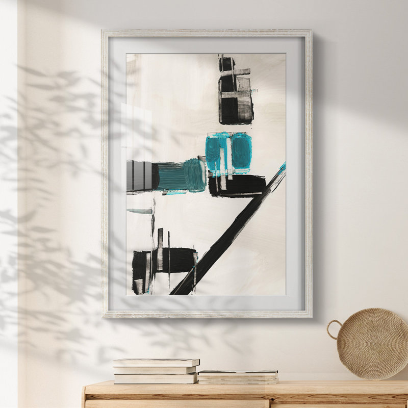 Geometry Notes I -Framed Print, 28.5" H x 20.5" W