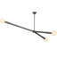 Talon 3 - Light Unique Modern Linear Chandelier-53743714