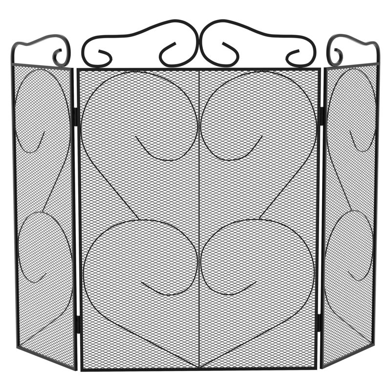 3 Panel Fire Screen/Spark Fire Guard