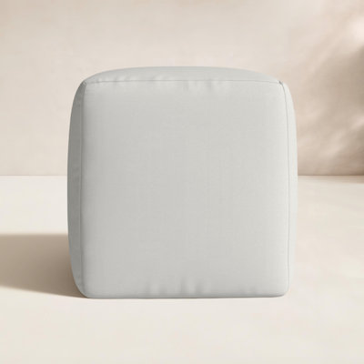 Upholstered Outdoor Ottoman