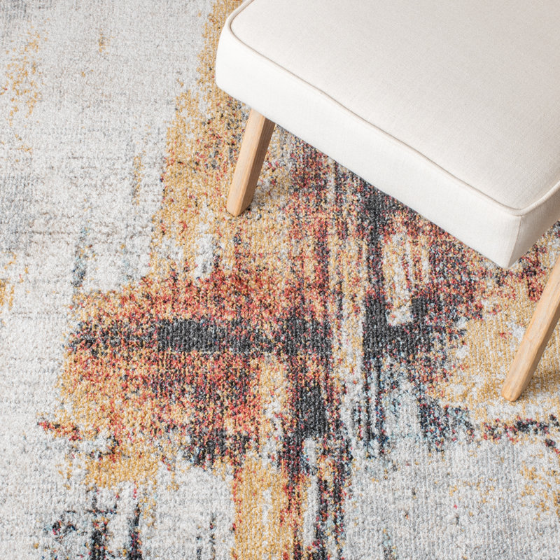 Tapis abstrait Phoenix Performance, Rectangle 9 pi x 12 pi