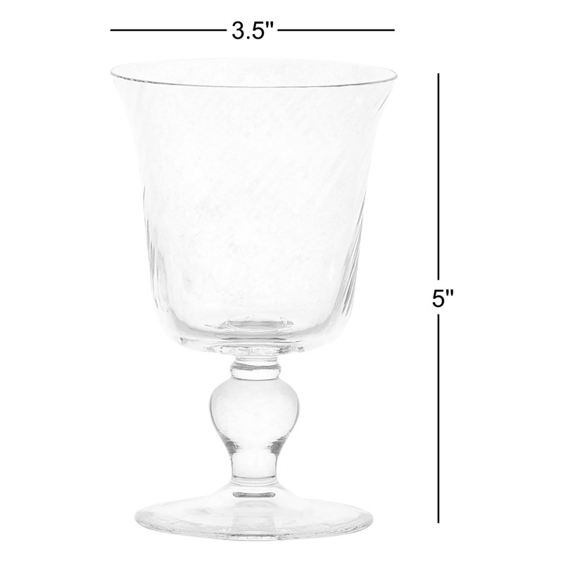 Espiral Handmade Wine Glass
