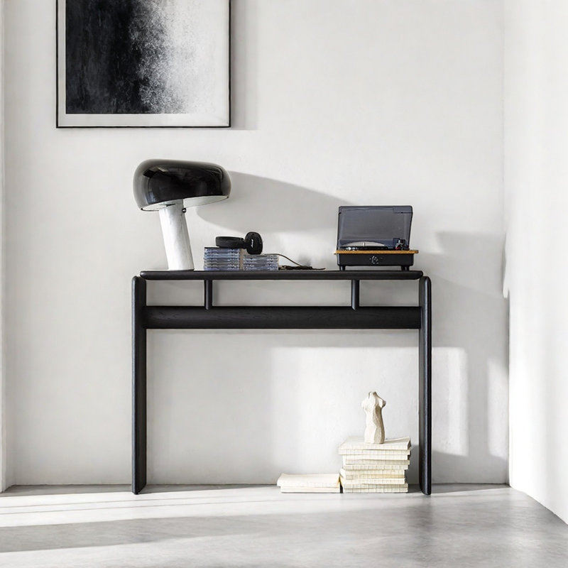Console Retro Minimalist Art, H 34,65 po x l 39,37 po x P 11,81 po