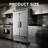 Coolake 49 Cu Ft Commercial Refrigerator, 54.4" W 2 Door Upright Fridge With 8 Adjustable Shelves, Frost-free Stainless Steel Industrial Reach-in Refrigerator For School Restaurant Church Prep Kitchen