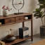 Nouvelle console en bois massif de style chinois-1945144285