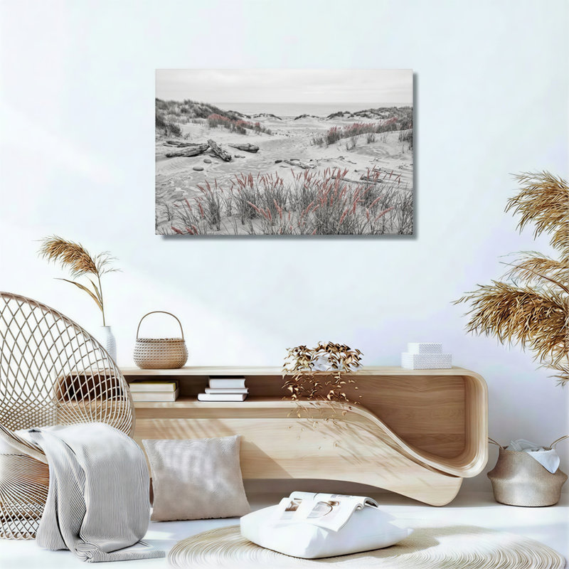 Desert Dunes, reproduction d'art sur toile, ensemble de 1, H 36 po x l 48 po, Toile tendue