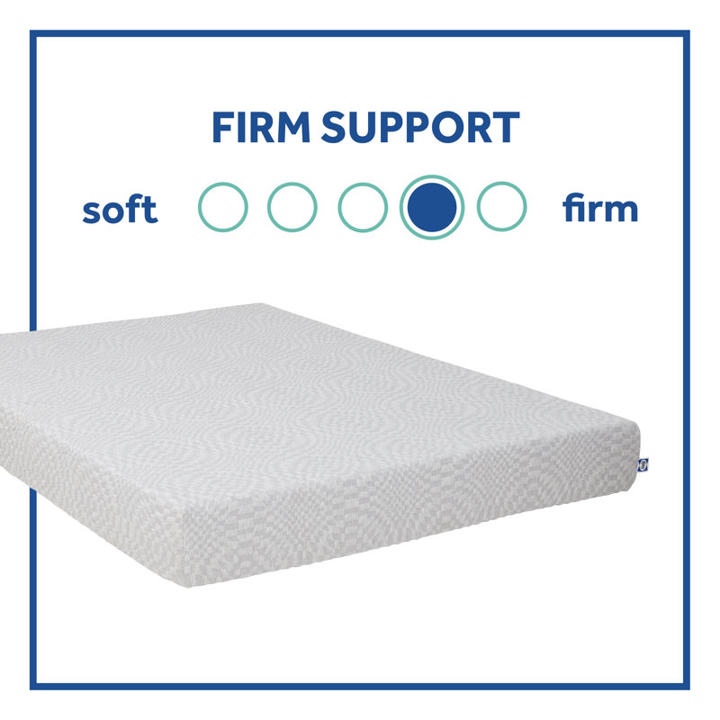 Sealy Cool 8" Firm Memory Foam Mattress, Twin