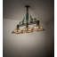 Luminaire suspendu pour table de billard 3 lumières 44,5 po