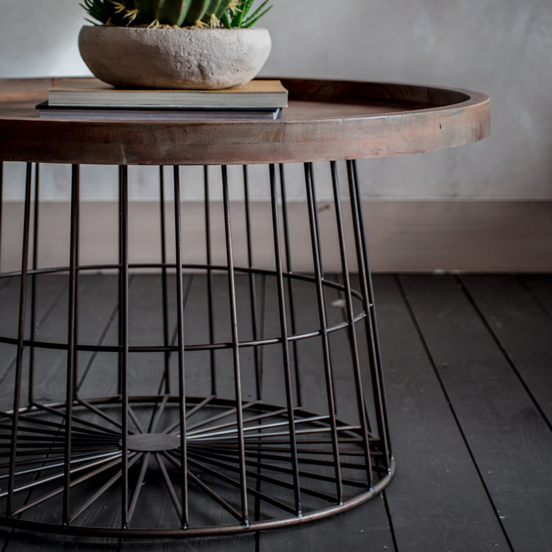 Behrens Pedestal Coffee Table