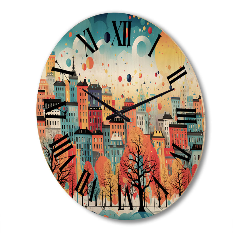 Horloge murale Angelpreet, Très grand