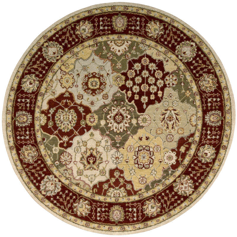 Saffira Wool Rug, 7'5" Round