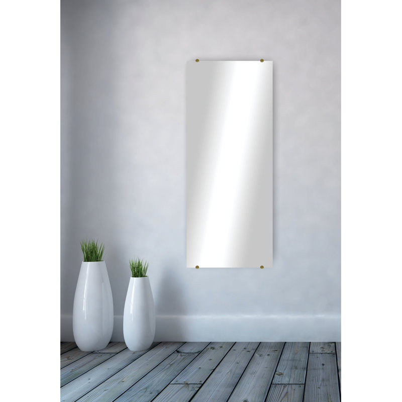 Zarrea Flat Wall Mirror, 26'' x 64''