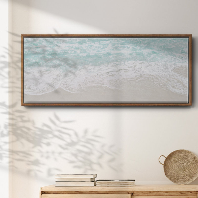 Coastline Tide- Framed Canvas
