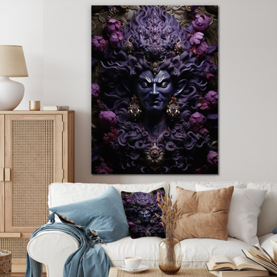«Hinduism Ravanas Radiant Evil I», reproduction d'art sur toile