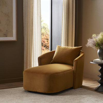 Chaise longue rembourrée Mirage