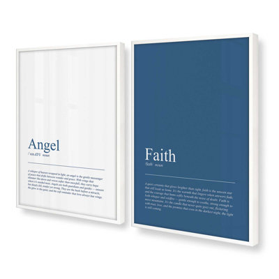 Ensemble de 2 reproductions d'art Light and Grace