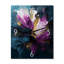 Jaquelina - Horloge murale peinture abstraite-1700003149