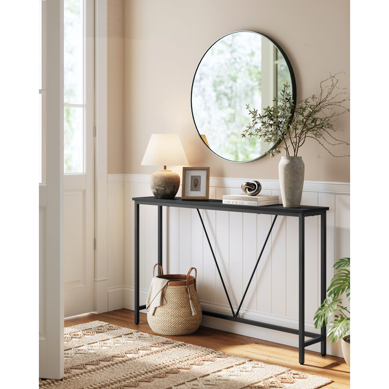 23cm Console Table, Black