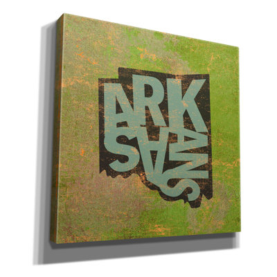 «Arkansas» par Art Licensing Studio, art mural sur toile