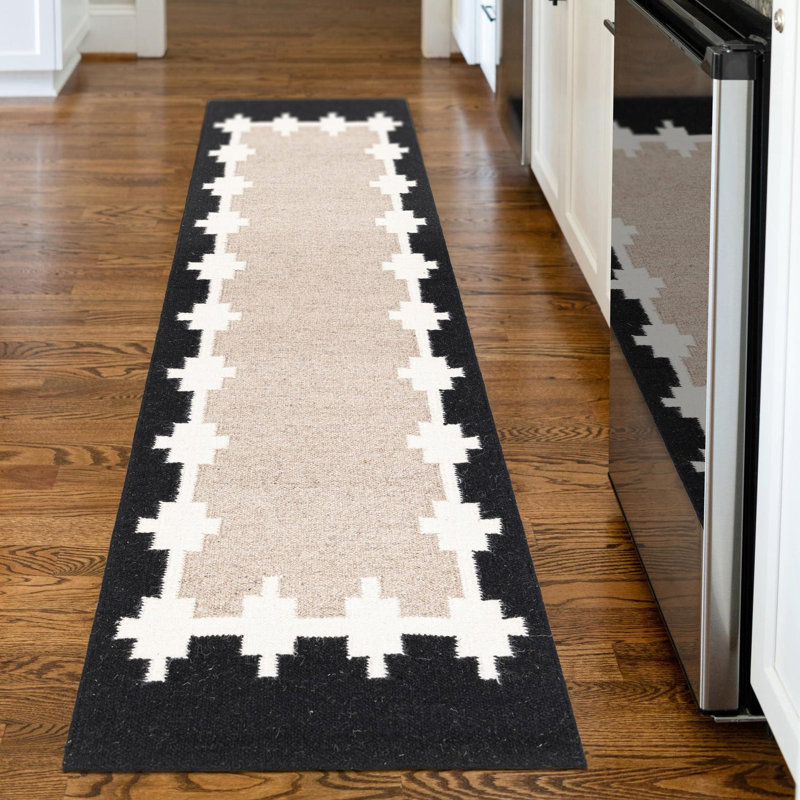 Tapis Bungalow Rose Aabha Haymana, Tapis de couloir 2 pi x 5 pi 1 po