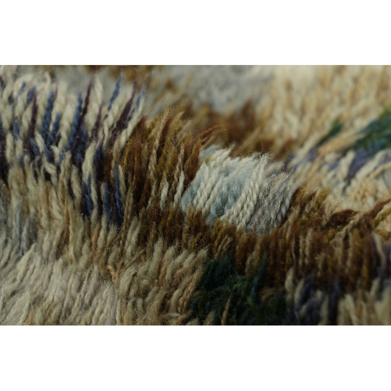 One-of-a-Kind 3’2x4’11 Hand Knotted Area Rug