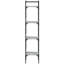 138.5 cm H x 35 cm W Steel Standard Bookcase-94263171