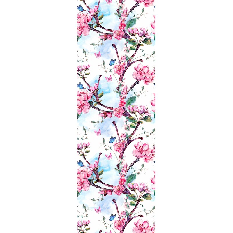 House of Hampton® Collier Peel & Stick Floral Roll | Wayfair