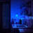 White Dimmable Blue LED Night Light With Vertical Design