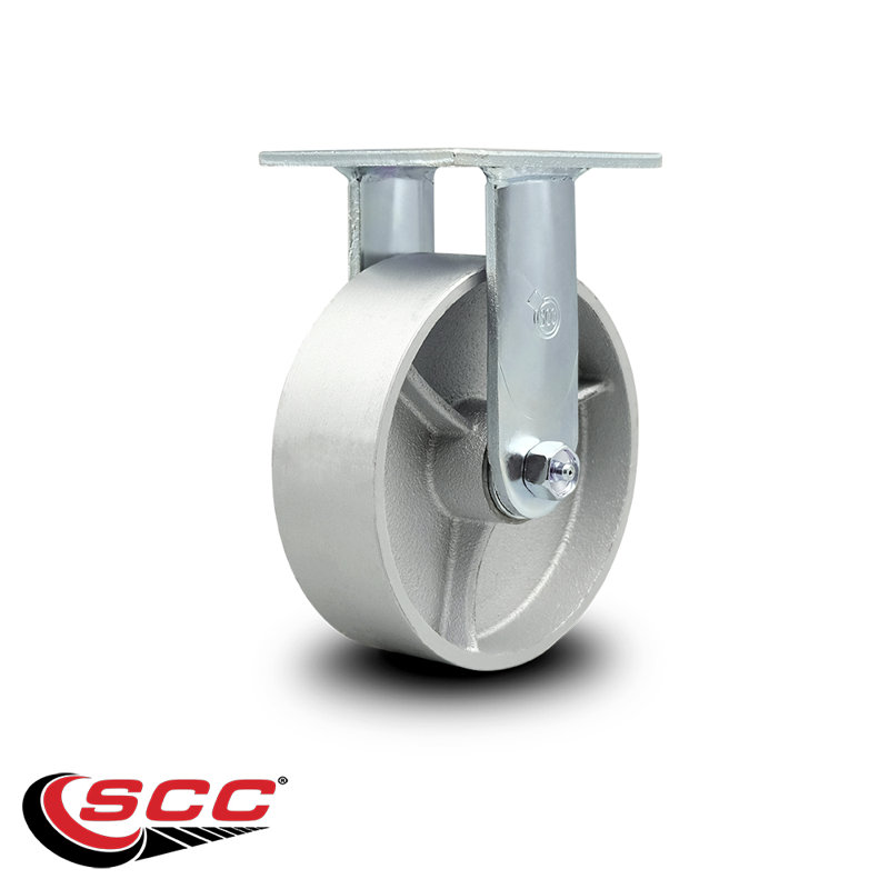 Semi Steel Wheel Rigid Caster