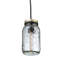 Luminaire suspendu à 1 lumière Mason Jar