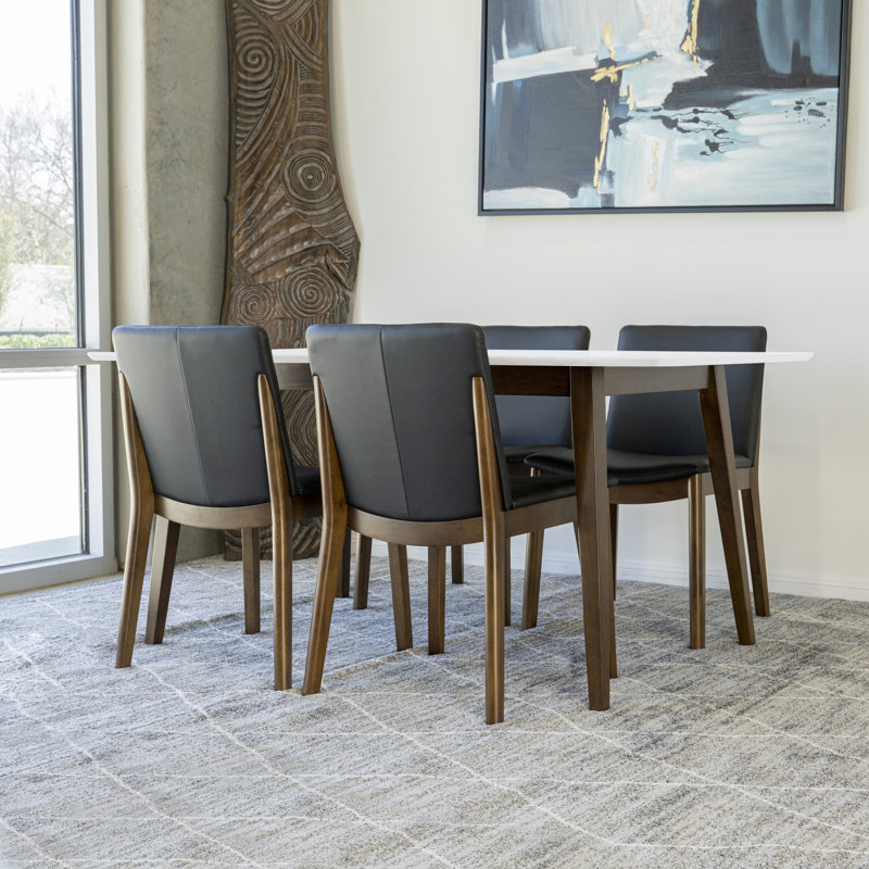 Ensemble repas pour 4 personnes Cobhan, Blanc