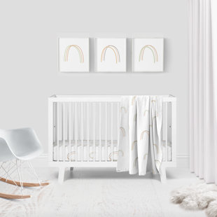 3 - Piece Crib Bedding Set