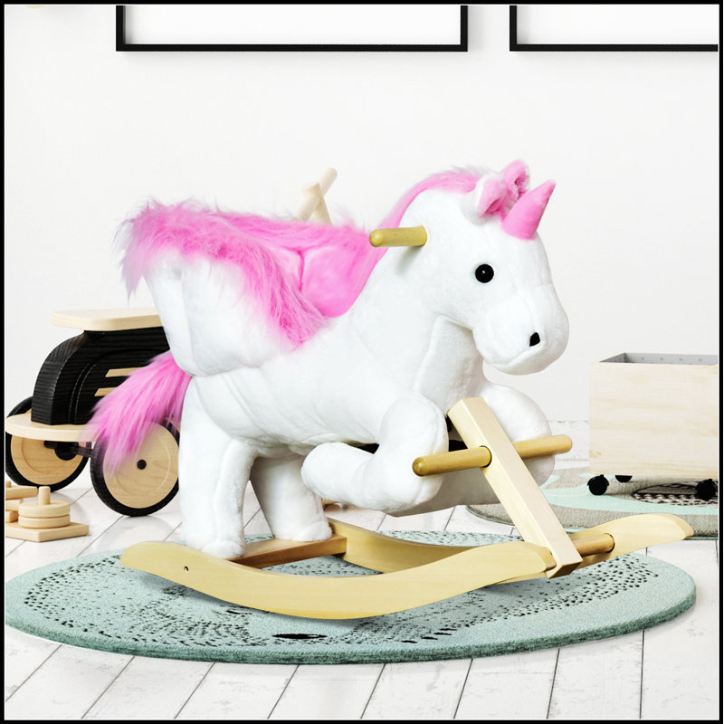 Jouet cheval à bascule Unicorn