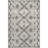 Geometric Hand Hooked Jute/Cotton Light Gray/Ivory Area Rug-2138780575