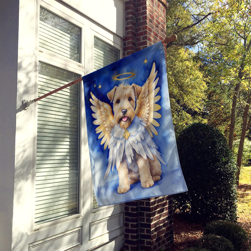 Drapeau Wheaten Terrier My Angel House