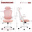 Chaise de bureau ergonomique à dossier haut en filet avec accoudoirs pivotants et appui-tête réglable-534141932-506883099-506883096