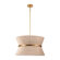 Hassler 8 - Light Bleached Natural Rope/Patinaed Brass Finish