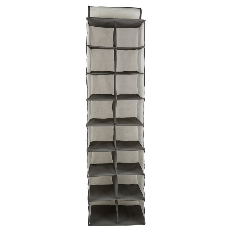 Range-chaussures 16 poches en cachemire
