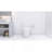 Elongated One Piece Toilet White