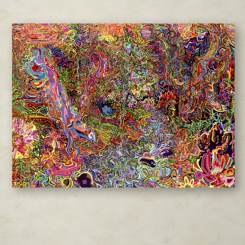 «The Dove and the Crow», reproduction d'impression sur toile tendue, H 14 po x l 19 po x P 2 po