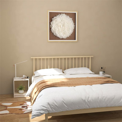 Misouk 35.5cm W Solid Wood Bedside Table